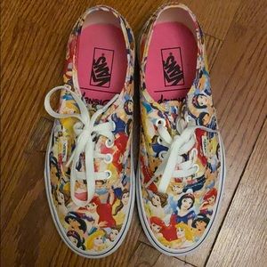 RARE Disney Princess VANS (size 7)